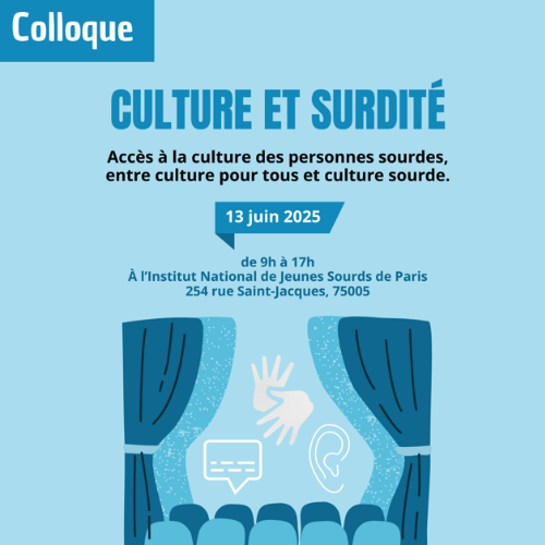 Colloque « Culture et surdité »